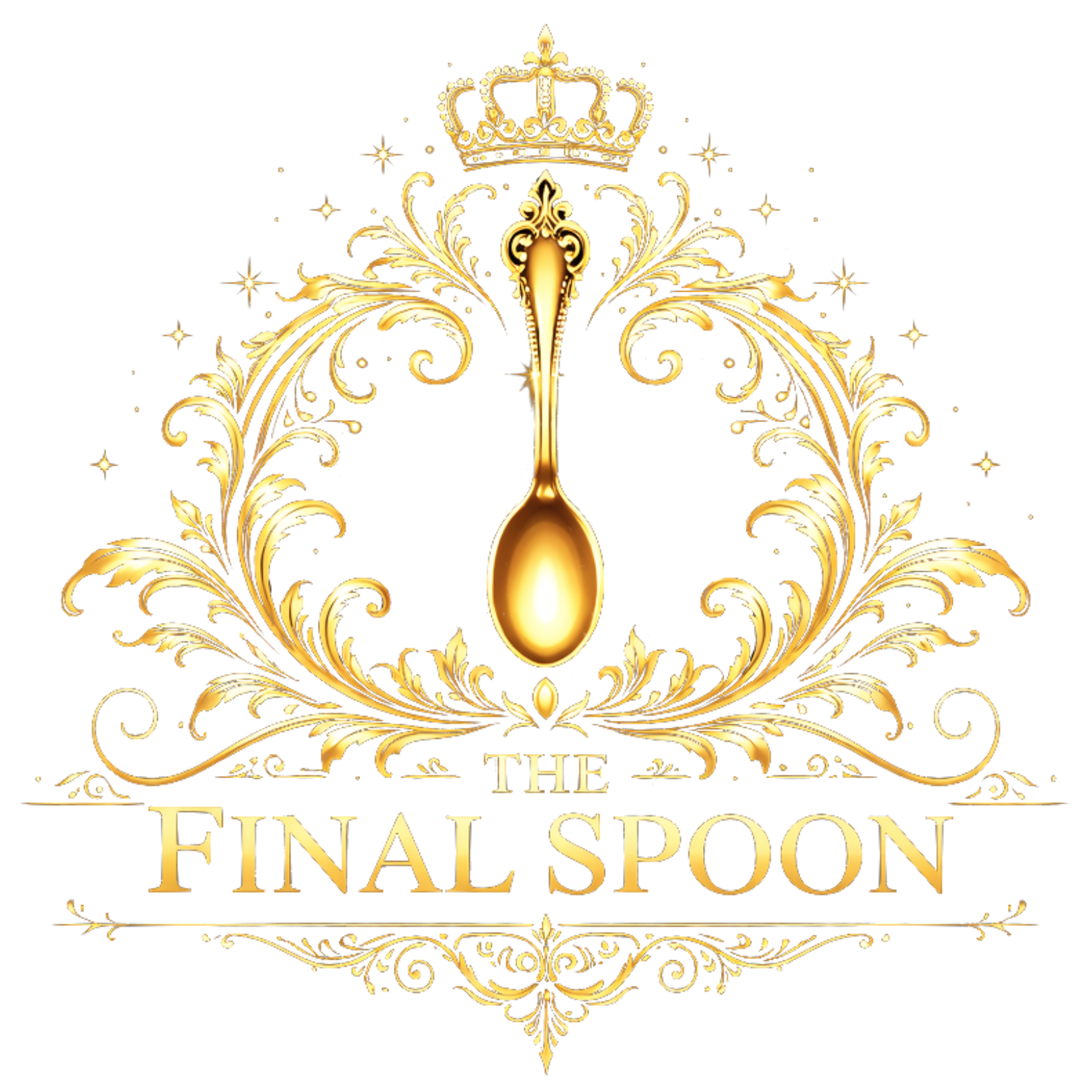The Final Spoon Gold Logo